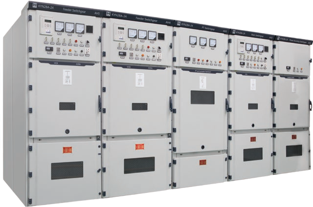 KYN28-24 Metal-Clad Movable Closed Switchgear